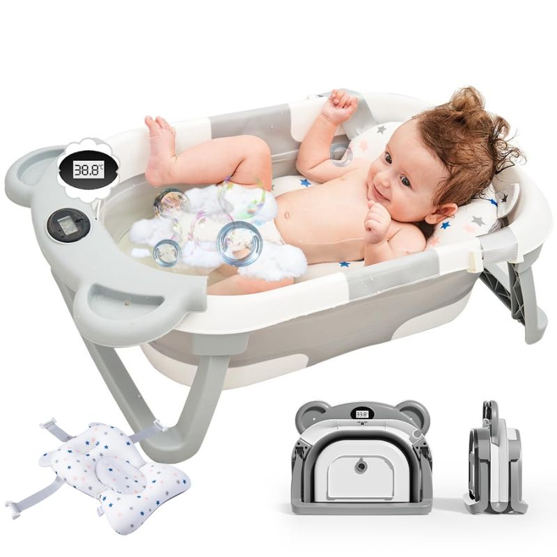 Baignoire bébé pliable - Confort & Sécurité | SweetBath